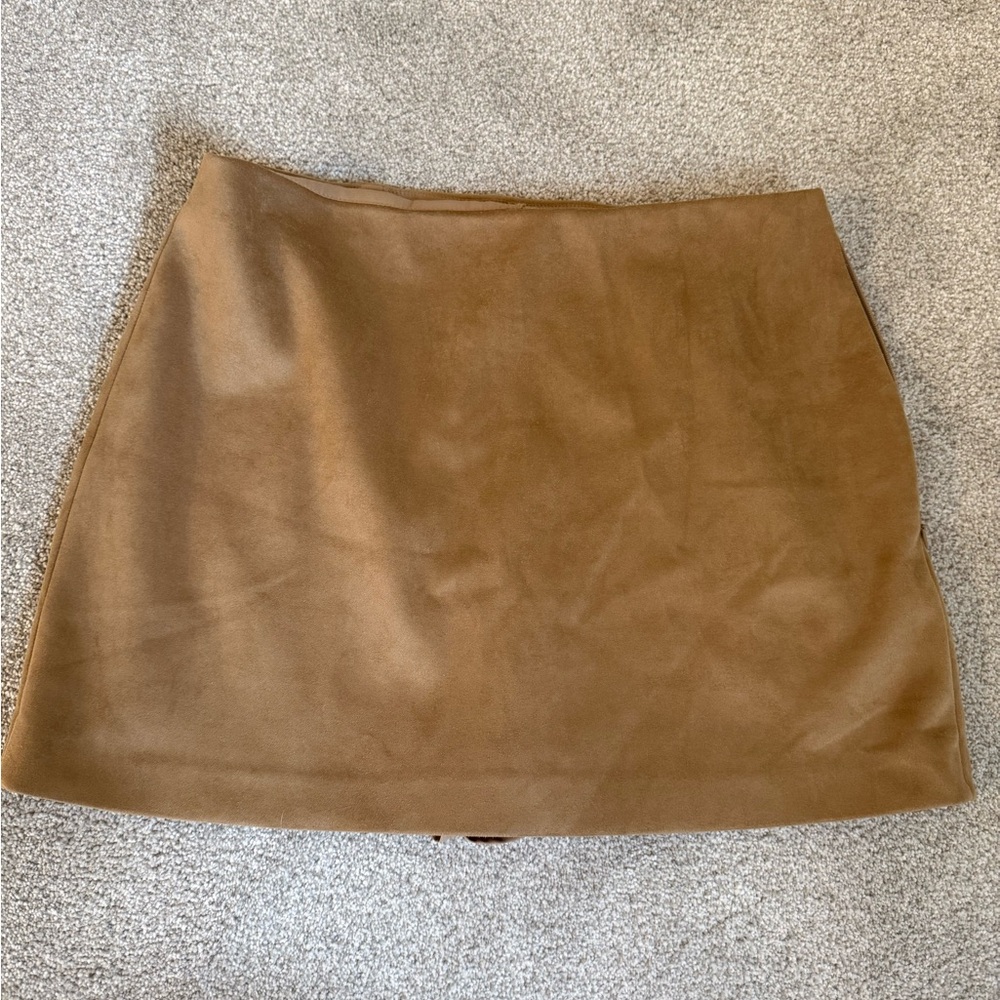 Abercrombie & Fitch Tan Mini Skirt NWOT